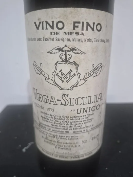 1973 Vega Sicilia, Único - Ribera del Duero Gran Reserva - 1 Bottle (0.75L)