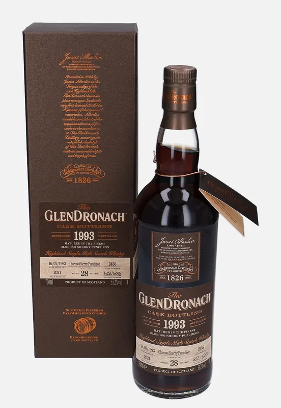 Glendronach – 1993 28 Year Old Cask Bottling