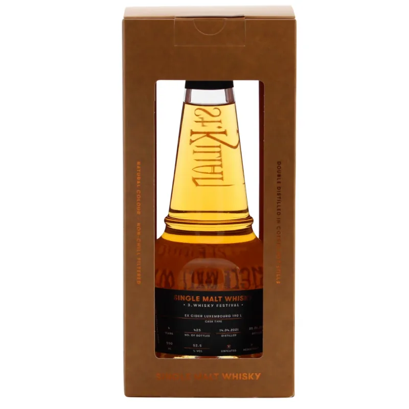 St. Kilian – 3rd Whisky Festival Ex-Cider Luxembourg Unpeated Distillers Choice