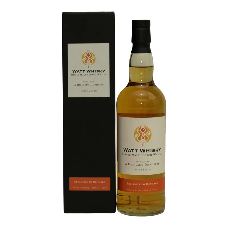 A Highland Distillery 2011/2023 12 Year Old Watt Whisky Exclusively for Denmark (70cl, 59.1%)