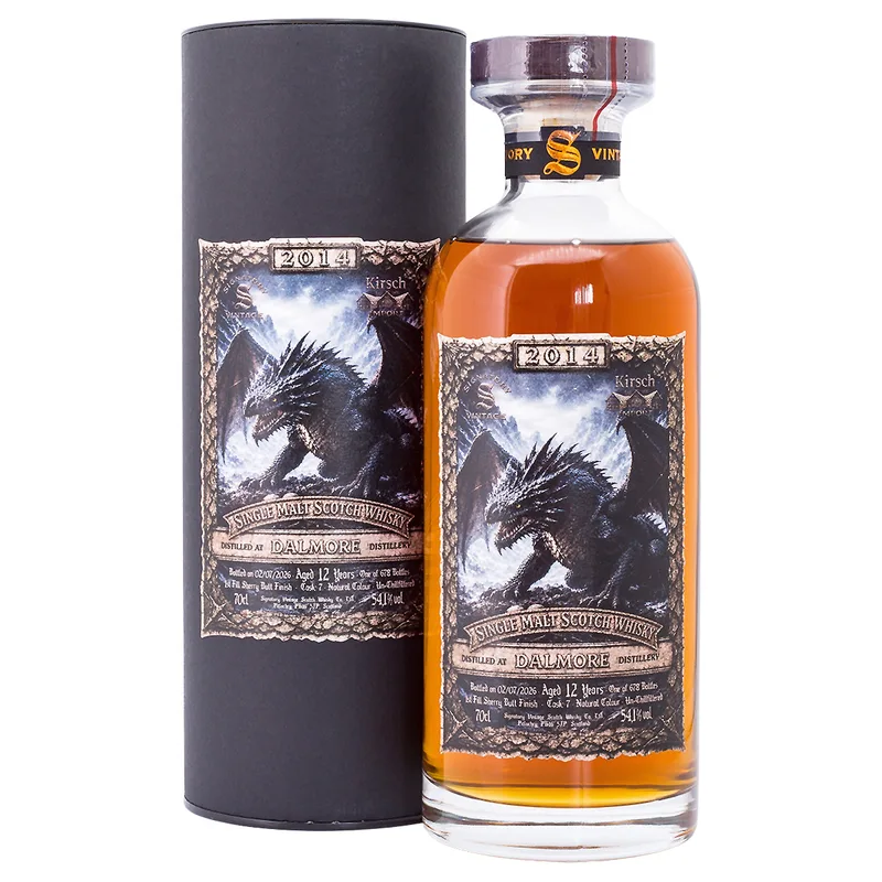 Dalmore – 12 Years 2014/2026 Cask 7 Dragon Series (Signatory Vintage) (70cl, 54.1%)
