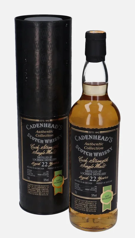 Lochside – 1981 22 Year Old Wm. Cadenhead Authentic Collection
