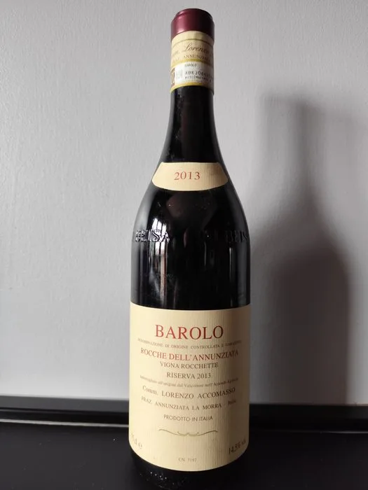 2013 Lorenzo Accomasso, Rocche dell'Annunziata vigna Rocchette - Barolo Riserva - 1 Bottle (0.75L)