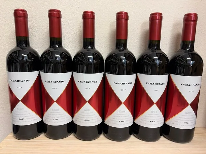 2019 Gaja Ca'Marcanda 'Camarcanda' - Tuscany - 6 Bottles (0.75L)