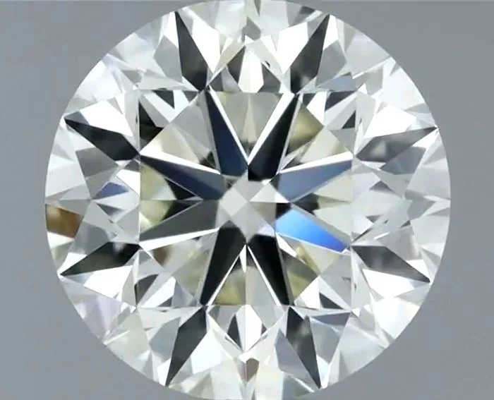 1 pcs Diamond (Natural) - 0.70 ct - Round - K - VVS2 - International Gemological Institute (IGI) - *VG EX SL*