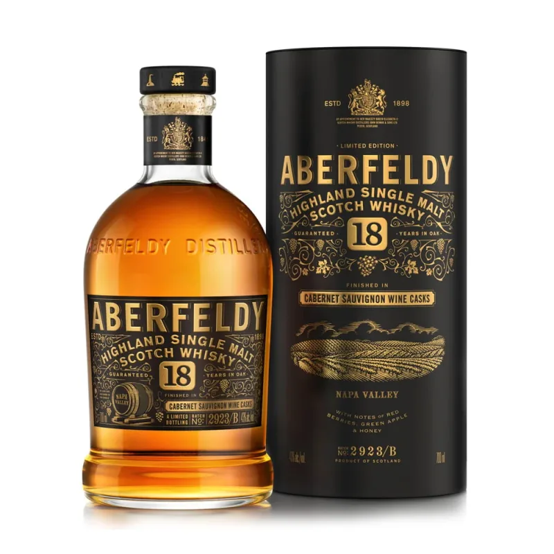 Aberfeldy – 18 Year Old Cabernet Sauvignon Wine Finish