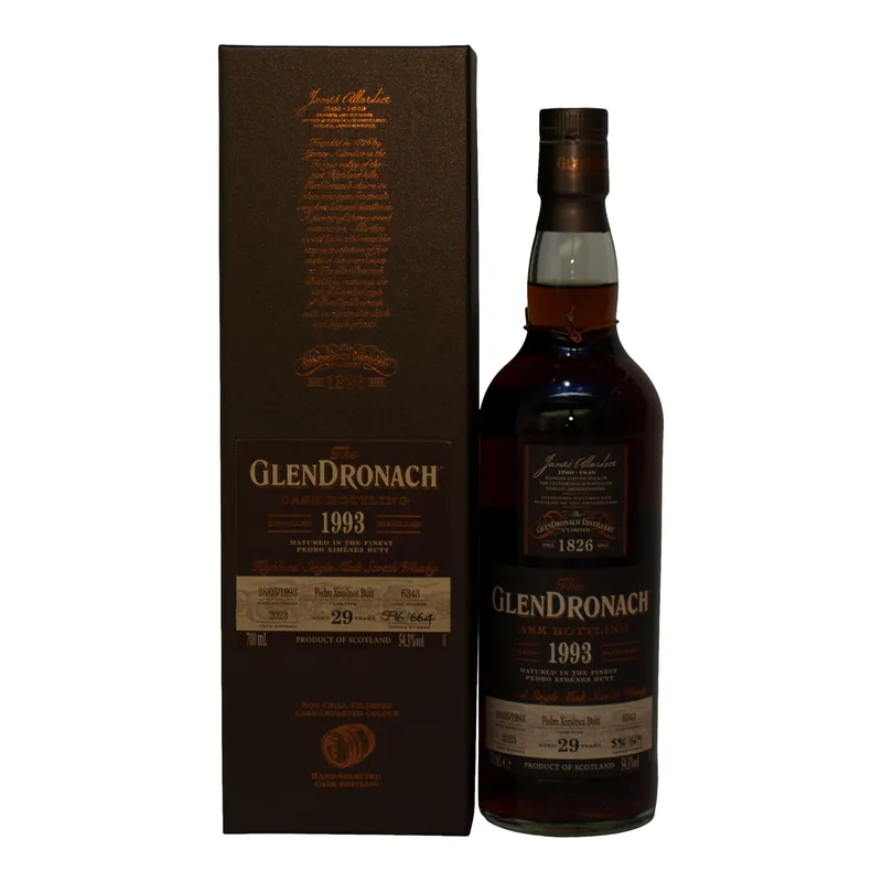 Glendronach – 1993/2023 29 Year Old Pedro Ximenez Sherry Butt