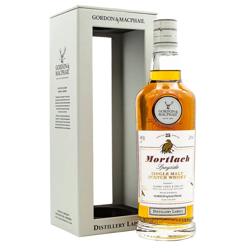 Gordon & MacPhail Mortlach Aged 25 Years Distillery Labels Speyside Single Malt Scotch Whisky (70cl, 46%)