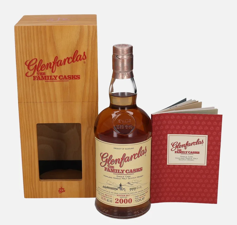 Glenfarclas – 2000 The Family Casks Winter 2017 (70cl, 56.4%)