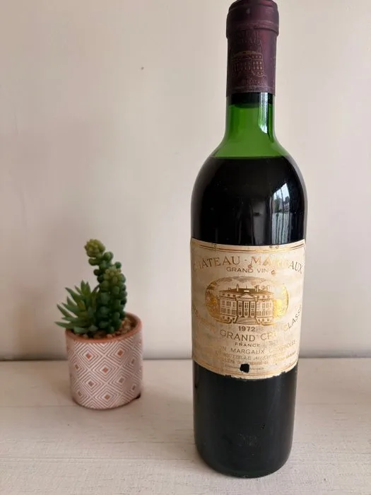 1972 Château Margaux - Margaux 1er Grand Cru Classé - 1 Bottle (0.75L)