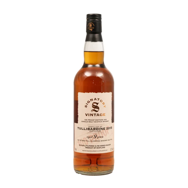 Tullibardine – 2015 9 Year Old 100 Proof Batch #44