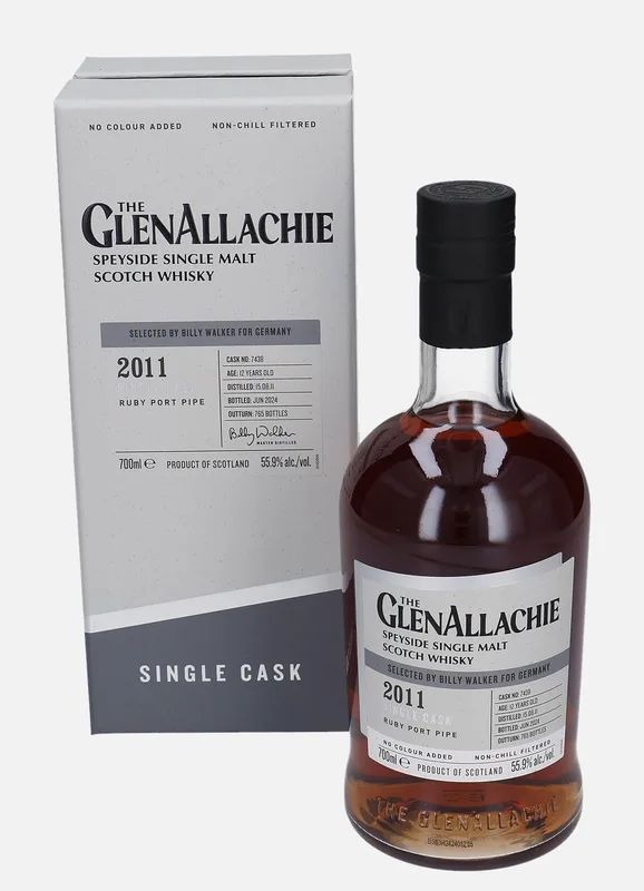 Glenallachie – 2011 12 Year Old Single Cask (70cl, 55.9%)