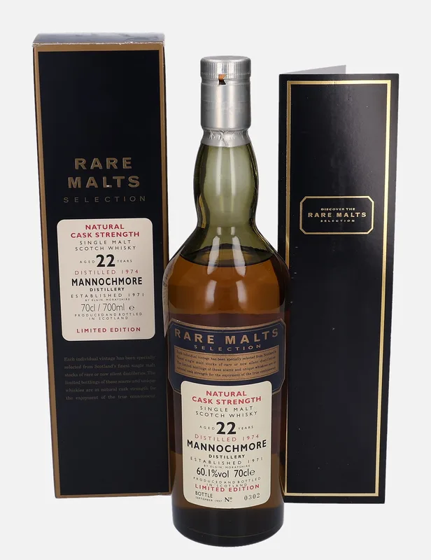 Mannochmore – 1974 22 Year Old Rare Malts Selection