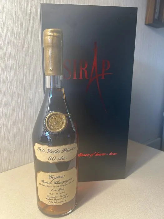 Cognac Sirap 80 years old - Très Vieille Réserve - b. 2025 - 70cl