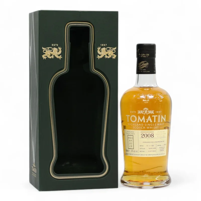 Tomatin – 2008 14 Year Old Single Cask Highland Golf Links Pro-Am 2023 (70cl, 46%)