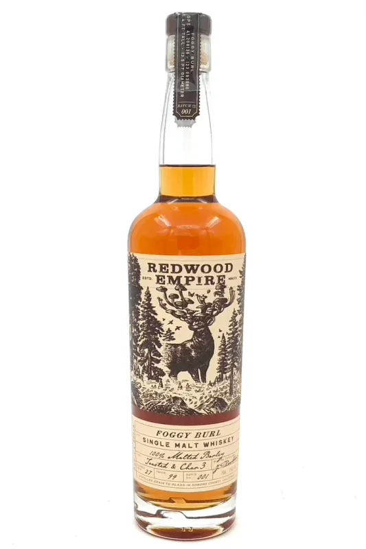 Redwood Empire Foggy Burl Single Malt Whiskey (47%)