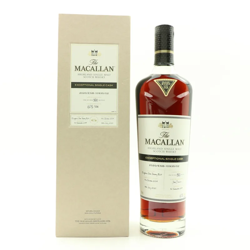 Macallan – 2004 Exceptional Cask #02 2017 Release (70cl, 61.5%)