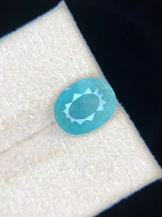 1 pcs Grandidierite - 2.37 ct - International Colored Gemstone Association (ICA GemLab) - Rare Grandidierite #1421