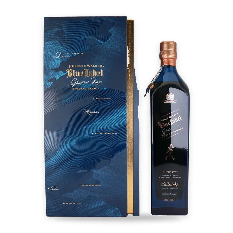 Johnnie Walker Blue Label Ghost and Rare – Brora and Rare