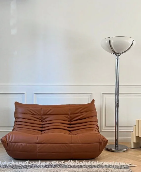 Ligne Roset - Michel Ducaroy - Sofa - Togo - Leather - Togo banquette 2-seater
