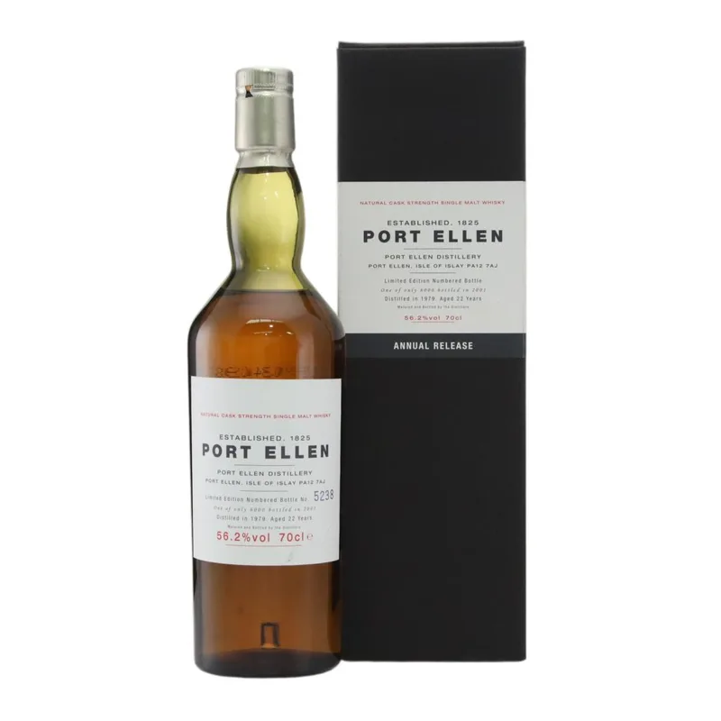 Port Ellen – 1979 Natural Cask Strength 22 Year Old - 1st Release