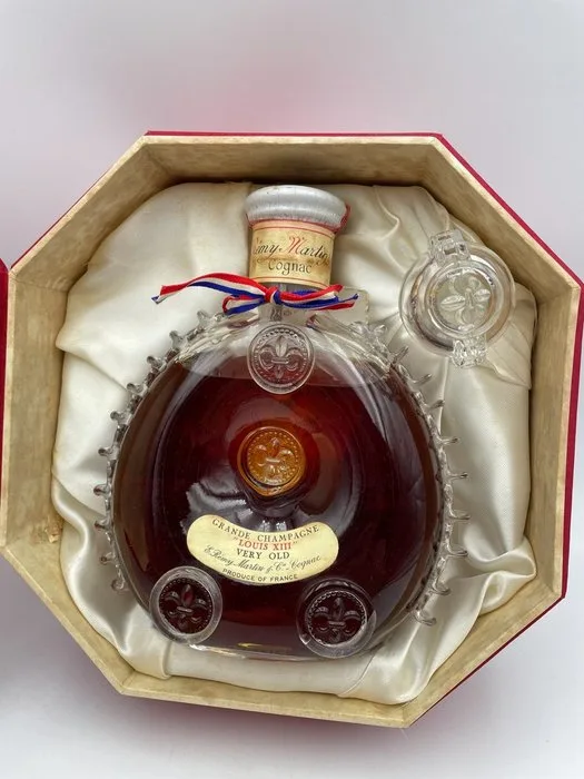 Rémy Martin - Louis XIII St. Louis Crystal Set - b. 1970s - 70cl