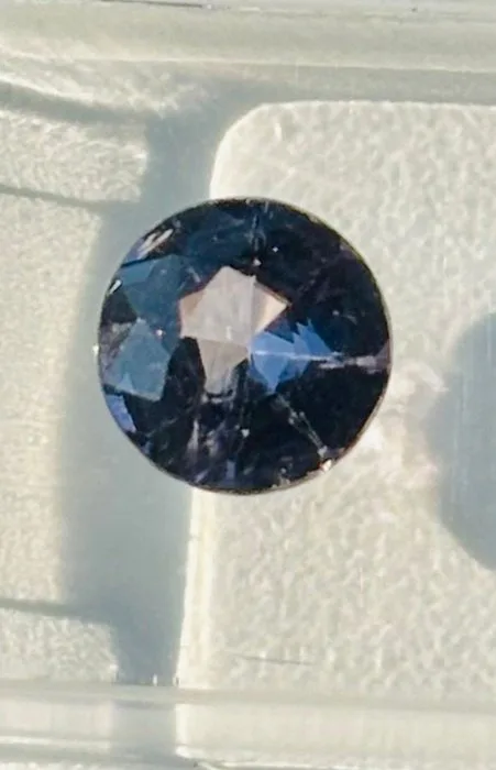 1 pcs Purple Spinel - 1.13 ct - Antwerp Laboratory for Gemstone Testing (ALGT)