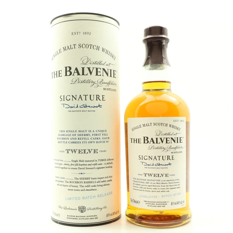 Balvenie – 12 Year Old Signature Batch #1 (70cl, 40%)