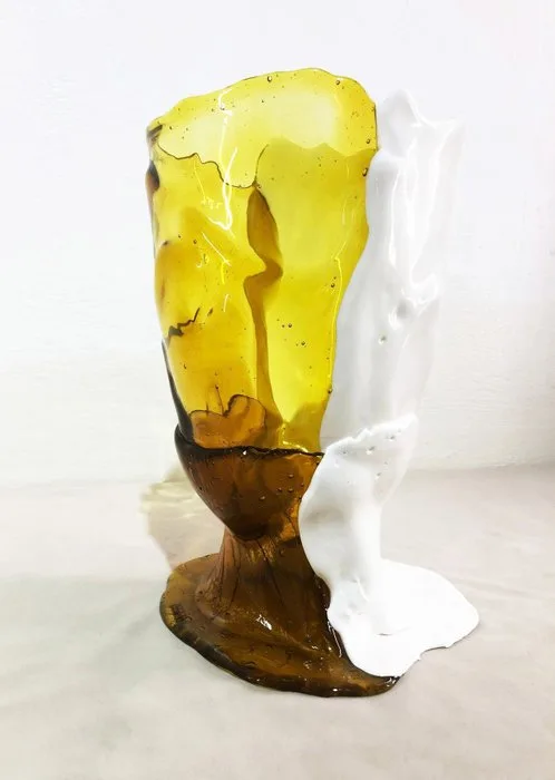 Fish Design - Corsi Design - Gaetano Pesce - Vase - Twins C. Size: M - Soft Resin