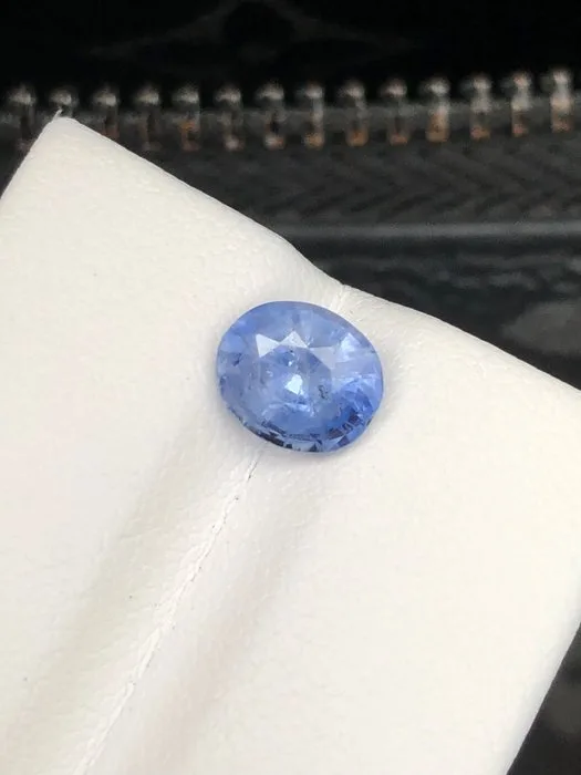 1 pcs Blue, Violet Sapphire - 1.79 ct - International Colored Gemstone Association (ICA GemLab)