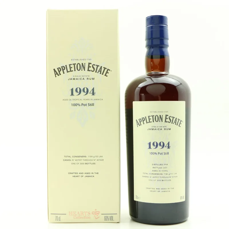 Appleton Estate – 1994 26 Year Old Hearts Collection (70cl, 60%)