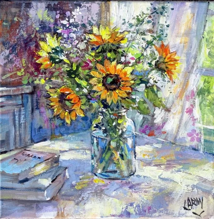 Carvin - Tournesols dans un bocal