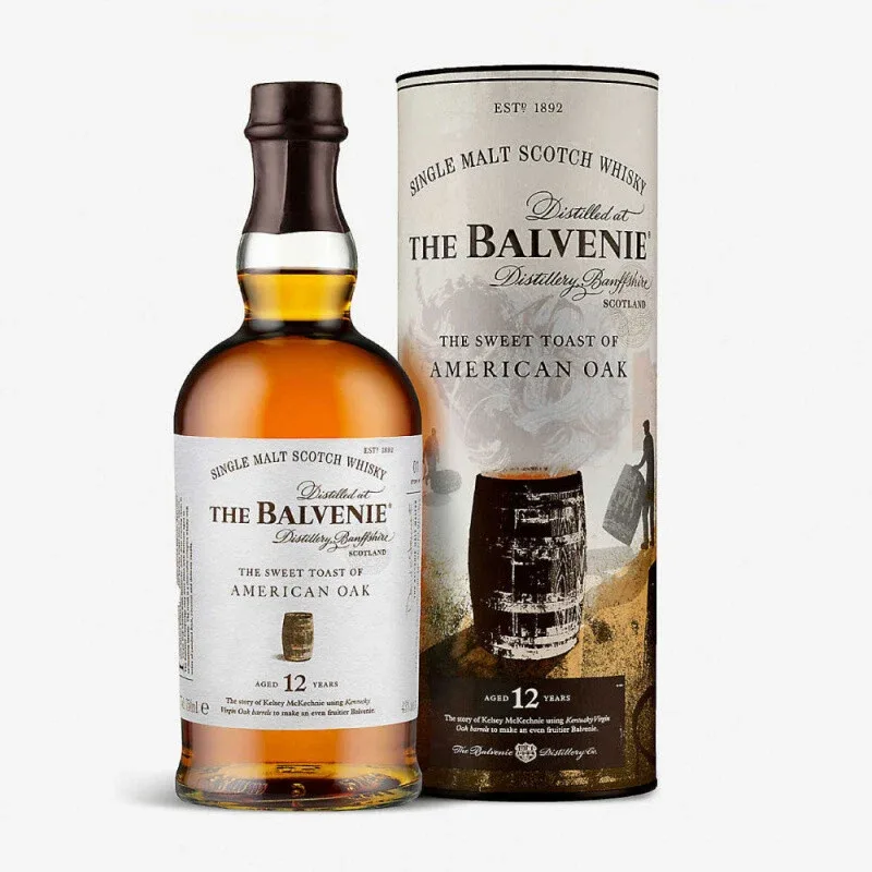 The Balvenie 12 Years Old Stories Series – The Sweet Toast of American Oak (70cl, 43%)
