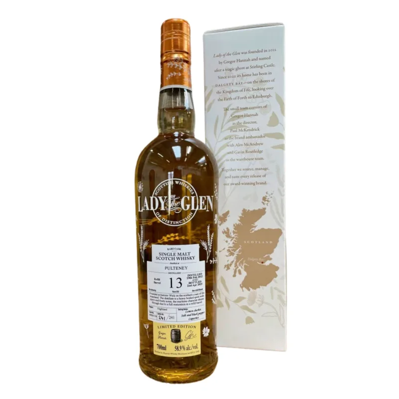 Pulteney – 2012 13 Year Old Refill Barrel #800134 (Lady Of The Glen)