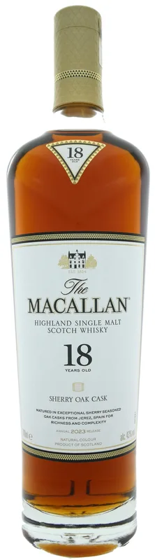 Macallan – 18 Year Old Sherry Cask 2023 Release