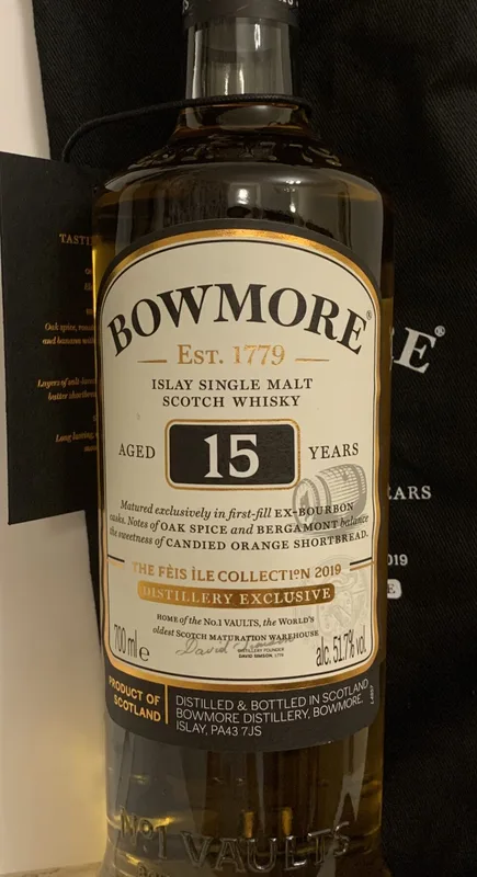 Bowmore – 15 Year Old Feis Ile 2019