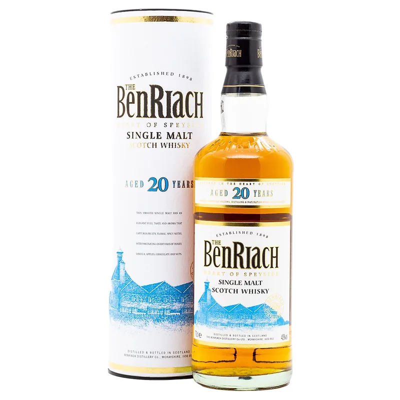 Benriach – Aged 20 Years Bottled 2015 (70cl, 43%)