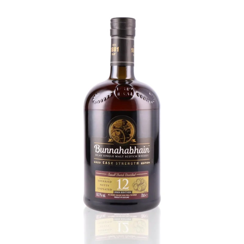 Bunnahabhain – 12 Year Old Cask Strength (60.1%)