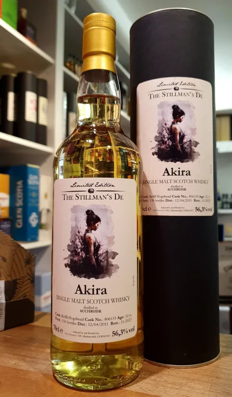 Auchroisk – 2011 Akira The Stillman's Single Cask Refill Hogshead