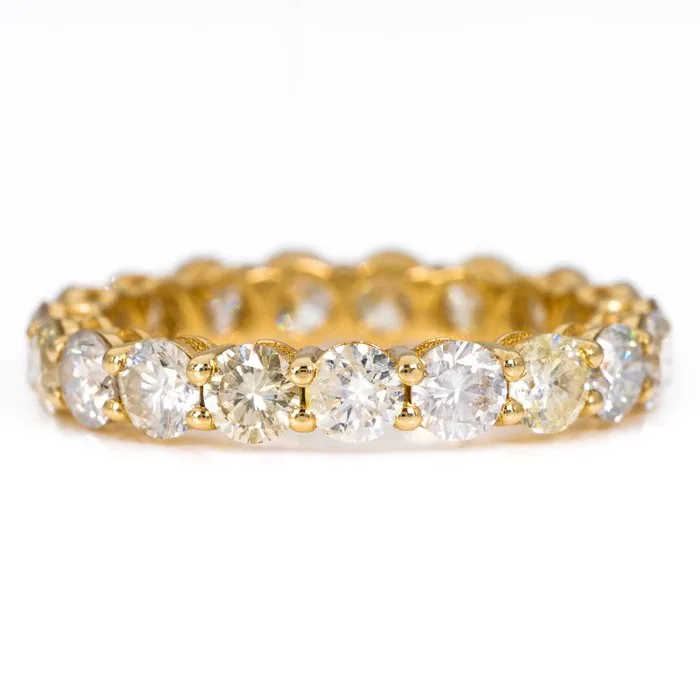 Ring - 14 kt. White gold - 2.77ct. tw. Diamond (Natural) - GWLab