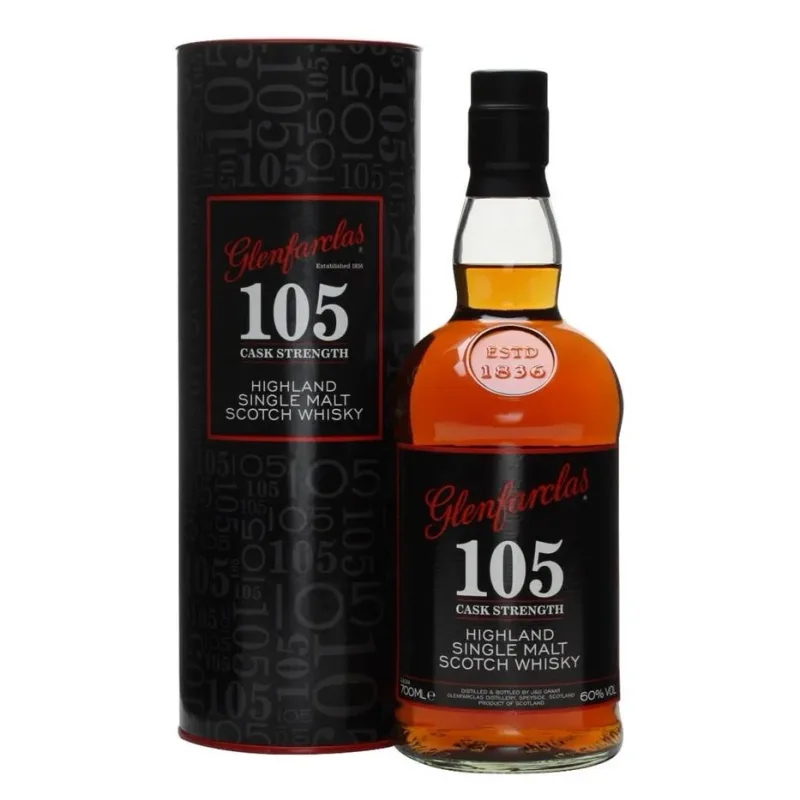 Glenfarclas – 105 Cask Strength Speyside Single Malt Scotch Whisky (2023) (70cl, 60%)