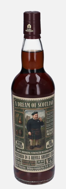 Speyside Finest – 11 Year Old Brühler Whiskyhaus A Dream of Scotland (70cl, 42.9%)