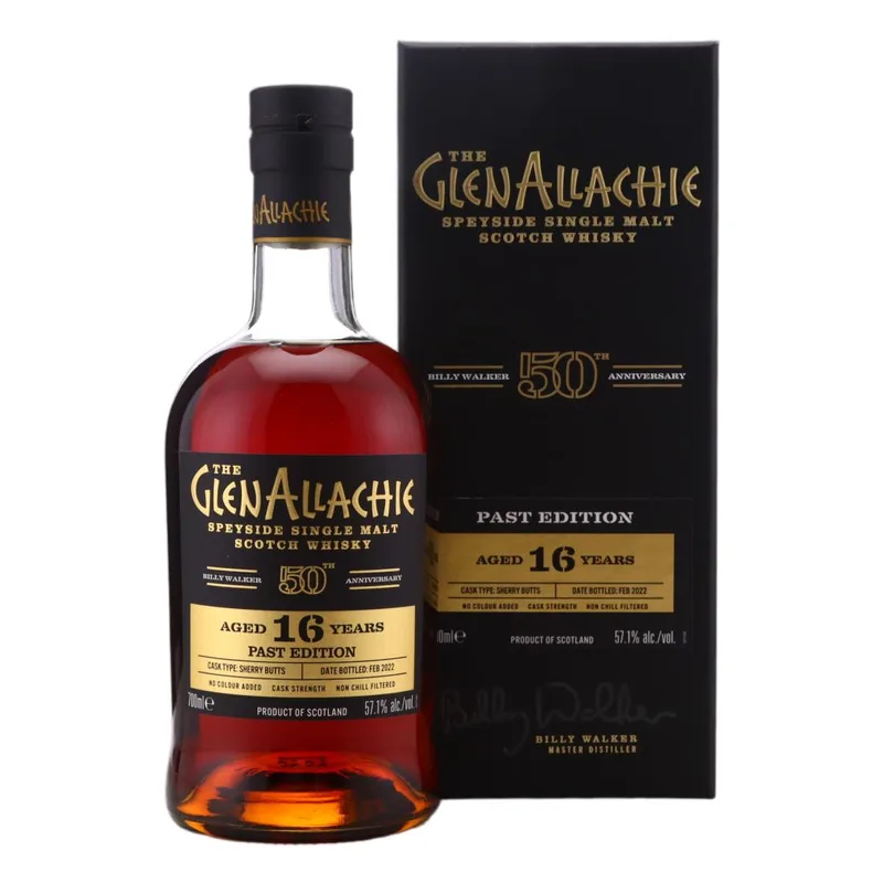 Glenallachie – Past Edition 16 Year Old - Billy Walker 50th Anniversary