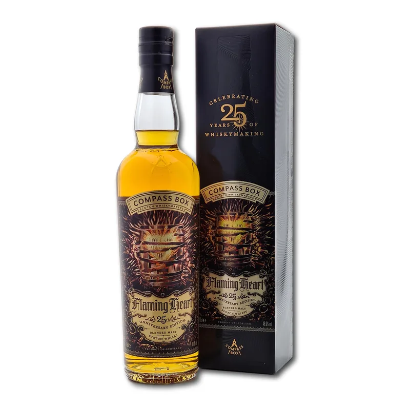 Compass Box Flaming Heart 25th Anniversary Edition 2024