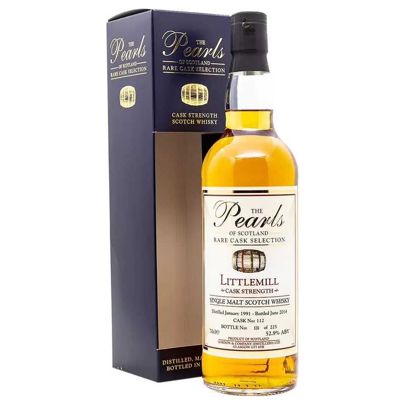 Gordon & Company Littlemill 23 Years Old 1991/2014 Cask 112 (70cl, 52.9%)