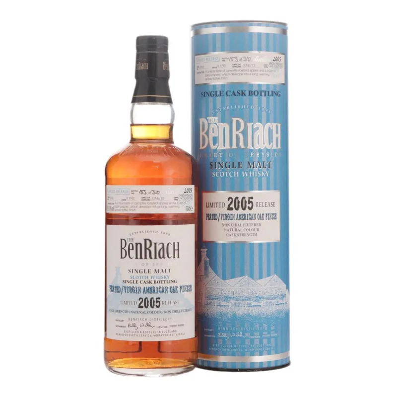 Benriach – 2005 Limited Release 8 Year Old Peated (70cl, 58.10%)