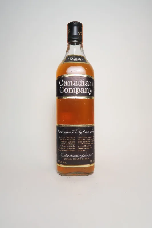 Rieder Canadian Company Blended Canadian Whiskey - Distilled 1987 (75cl, 40%)