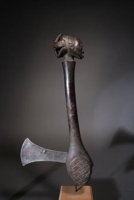 LUBA Regalia & Ceremonial Axe - DR Congo
