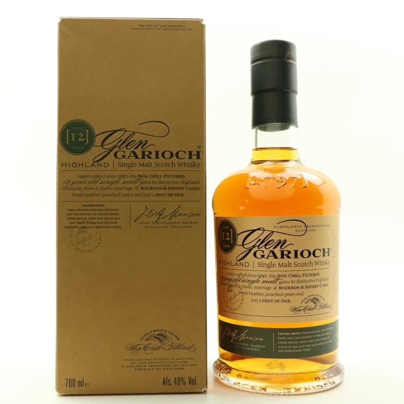 Glen Garioch – 12 Year Old (70cl, 48%)
