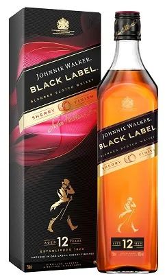 Johnnie Walker Black Label Sherry Finish 12 Years Old (70cl, 40%)